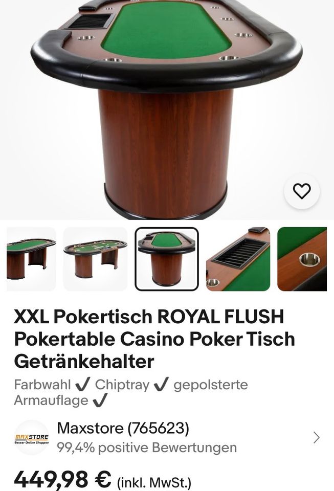 Poker Tisch Schnäppchen!!!! in Bayern - Wasserburg