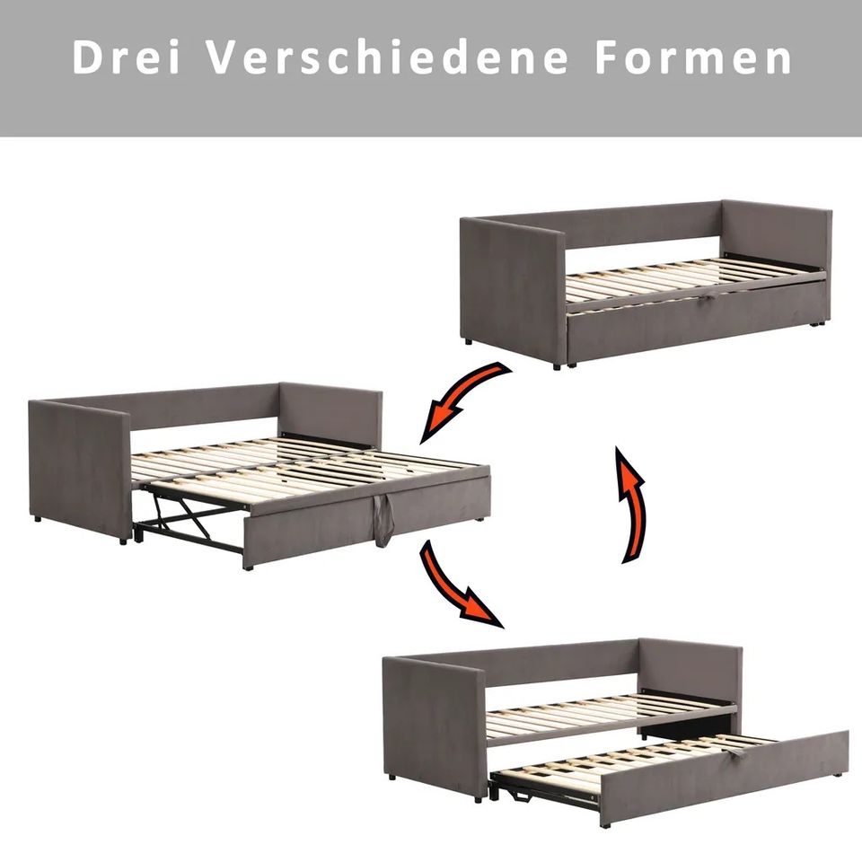 Schlafsofa Ausziehbar 90x200/180x200 NEU Ausziehbett Bett in Hamburg