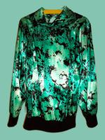 Dame Mode seidig glänzend BLOUSON BLUSE HEMD 42 Frühling Frühjahr Hessen - Rodenbach Vorschau