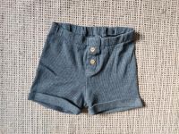 Shorts H&M 92 geripptes blaues Hose Bayern - Mainburg Vorschau