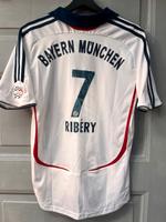 FC Bayern München 2006-2008 Auswärts Ribéry weiß Adidas Größe S Schleswig-Holstein - Kiel Vorschau