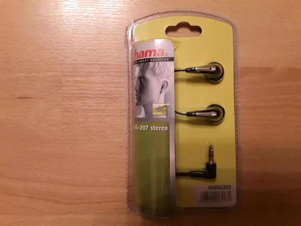 Hama In Ear Ohrhörer Kopfhörer Earphones HK-207 Stereo neu in Hannover -  Vahrenwald-List | Lautsprecher & Kopfhörer gebraucht kaufen | eBay  Kleinanzeigen ist jetzt Kleinanzeigen