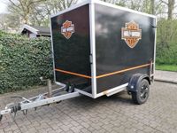 Kastenanhänger WM Meyer mit Auffahrrampe u. Harley Davidson Logo Niedersachsen - Neu Wulmstorf Vorschau