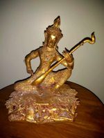 Antike Statue Buddha Göttin Musiker Hindu Thailand Laos Myanmar Bayern - Würzburg Vorschau