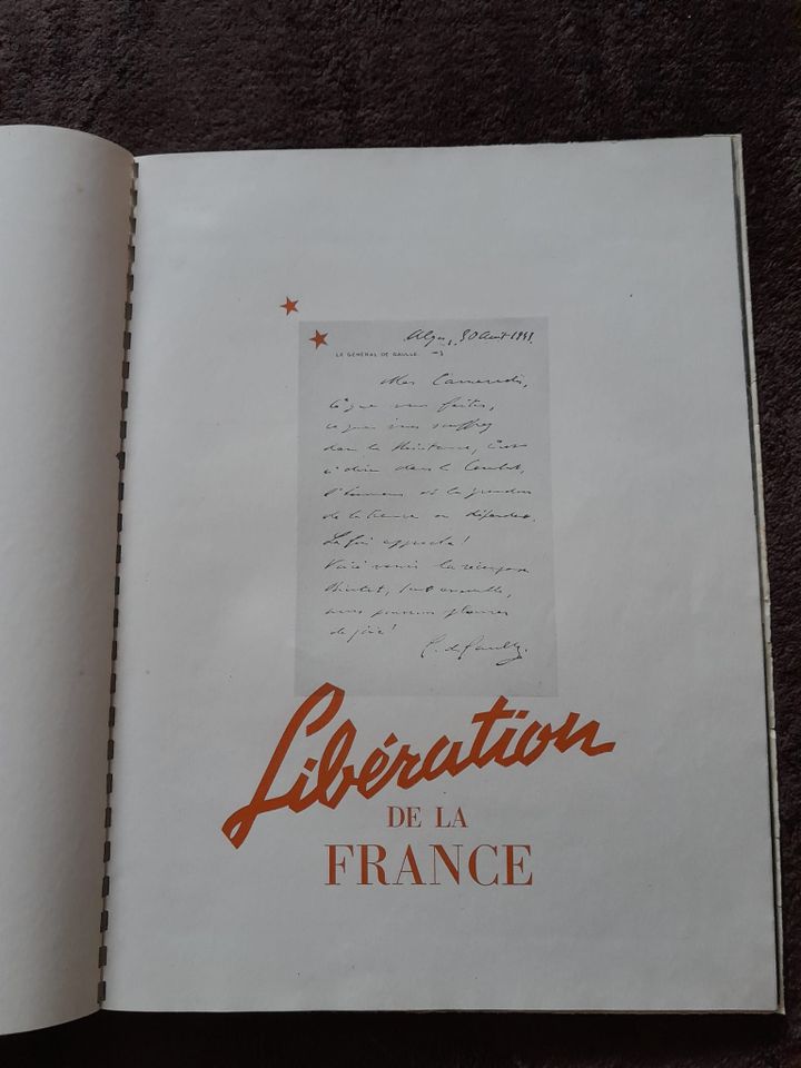 Libération de la France (1945) _ Ringbuch in Köln