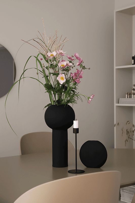 Ausstellungsstück Cooee Design Vase Pillar 32 cm schwarz in Ingolstadt