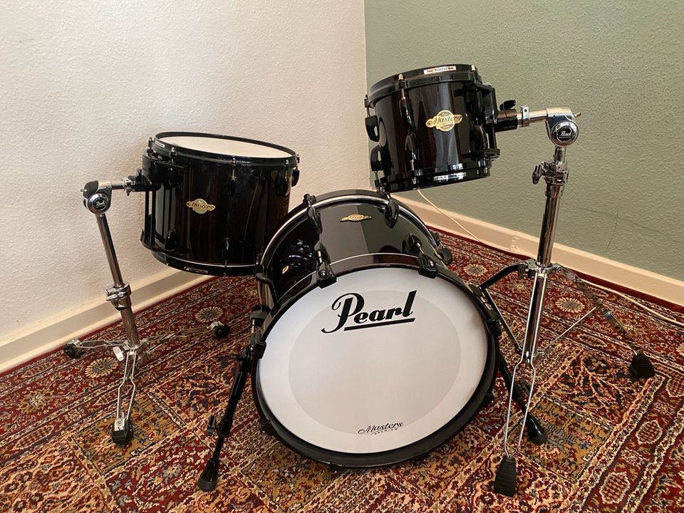 Pearl Masters Premium Birch Bop Set, custom order, Black Sparkle in Berlin