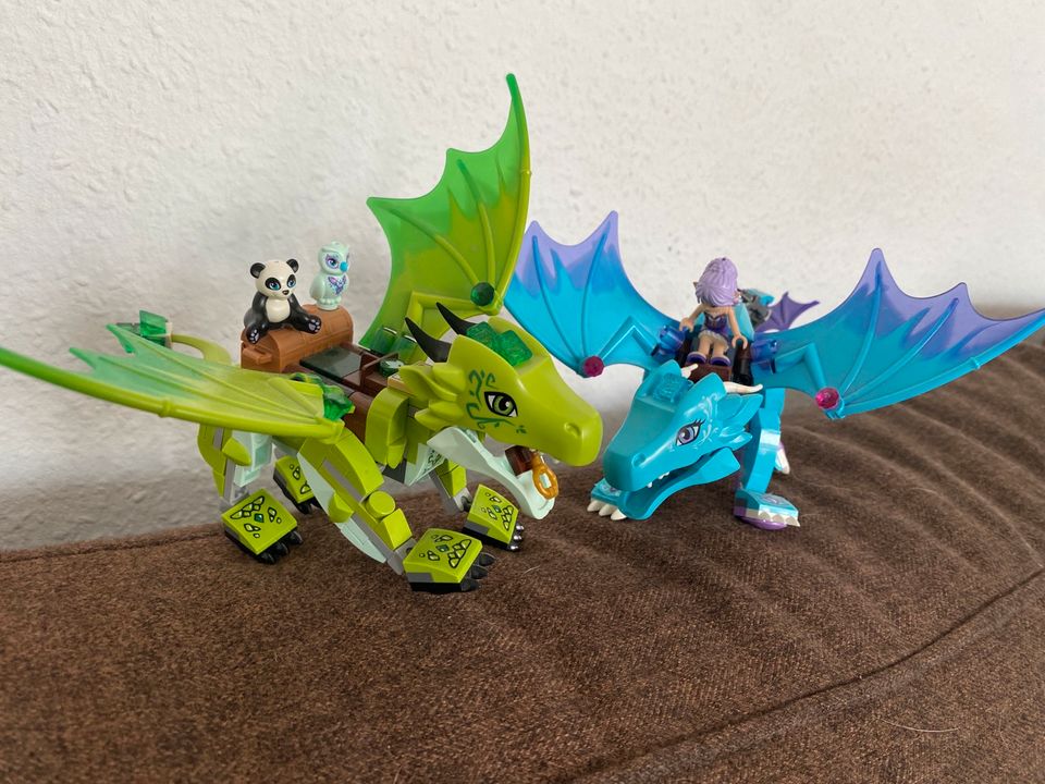 Lego Elves Drachen Wasserdrache Eule 41176 41172 in Freiburg im Breisgau