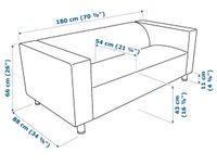 Klippan 2 er Sofa von Ikea Rheinland-Pfalz - Mayen Vorschau
