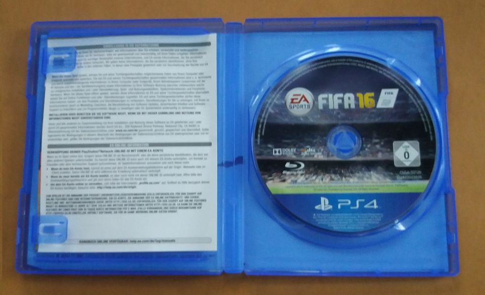 Sony Playstation PS4 Spiel FIFA 16 in Solingen