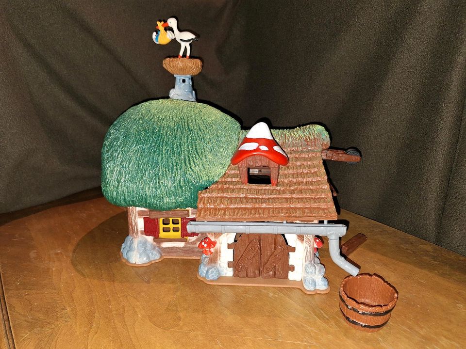 Schleich Schlümpfe Schlumpf Bauernhof Hof Haus (top Zustand) in Weilheim