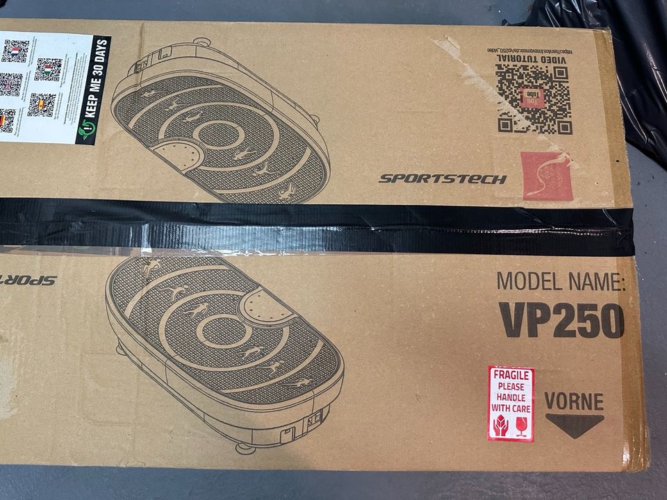 Sportstech Vibrationsplatte VP250 (neuwertig) in Oberzent