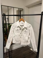 Jeansjacke weiss Hochzeitsjacke Hessen - Hainburg Vorschau