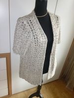 GINA LAURA ❤️ leichte StrickJacke NATURfarben m LUREX Gr. 44 wNEU Niedersachsen - Adendorf Vorschau