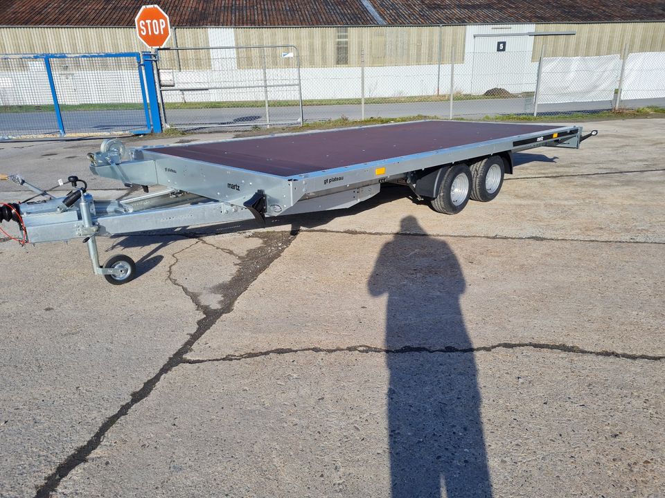 Martz Autoanhänger Autotrailer Plattform 4,06m x 2,11m_2,7t⭐NEU⭐ in Hamm