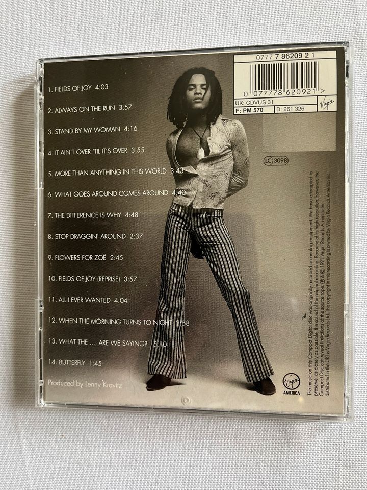 CD Lenny Kravitz: Mama Said in Kevelaer