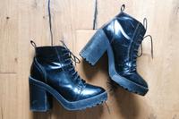 Plateau Stiefeletten Pumps schwarz (Gr.39 von H&M) Bayern - Miesbach Vorschau