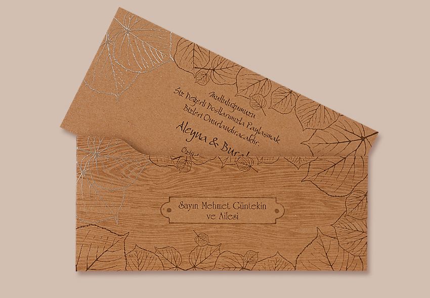 Hochzeitskarten - Davetiye - Einladungskarten 50 Karten neu P3424 in Buchloe