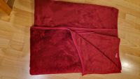 MANGOON Fleecedecke Kuscheldecke 200x160 Decke rot dunkelrot Rostock - Stadtmitte Vorschau