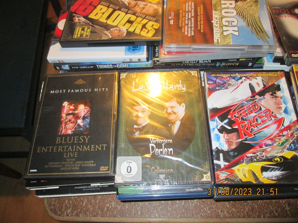 DVD und Blue-Ray Filme zu verkaufen in Braubach