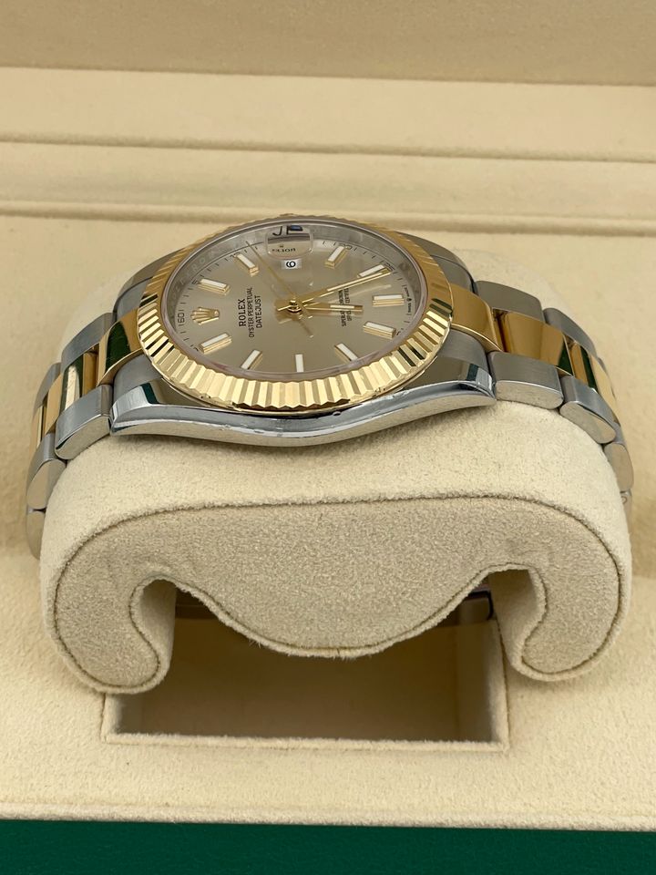 Rolex Datejust 41mm Stahl-Gold Ref:126333 Bj.2023 Lc:100 in Frankfurt am Main