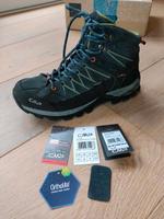 CMP Riegel mid Leder Wanderstiefel Trekking Gr. 42 blau Wandsbek - Hamburg Hummelsbüttel  Vorschau