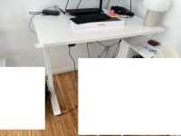 höhenverstellbarer Schreibtisch elektronisch weiß Desk Electronic Berlin - Neukölln Vorschau