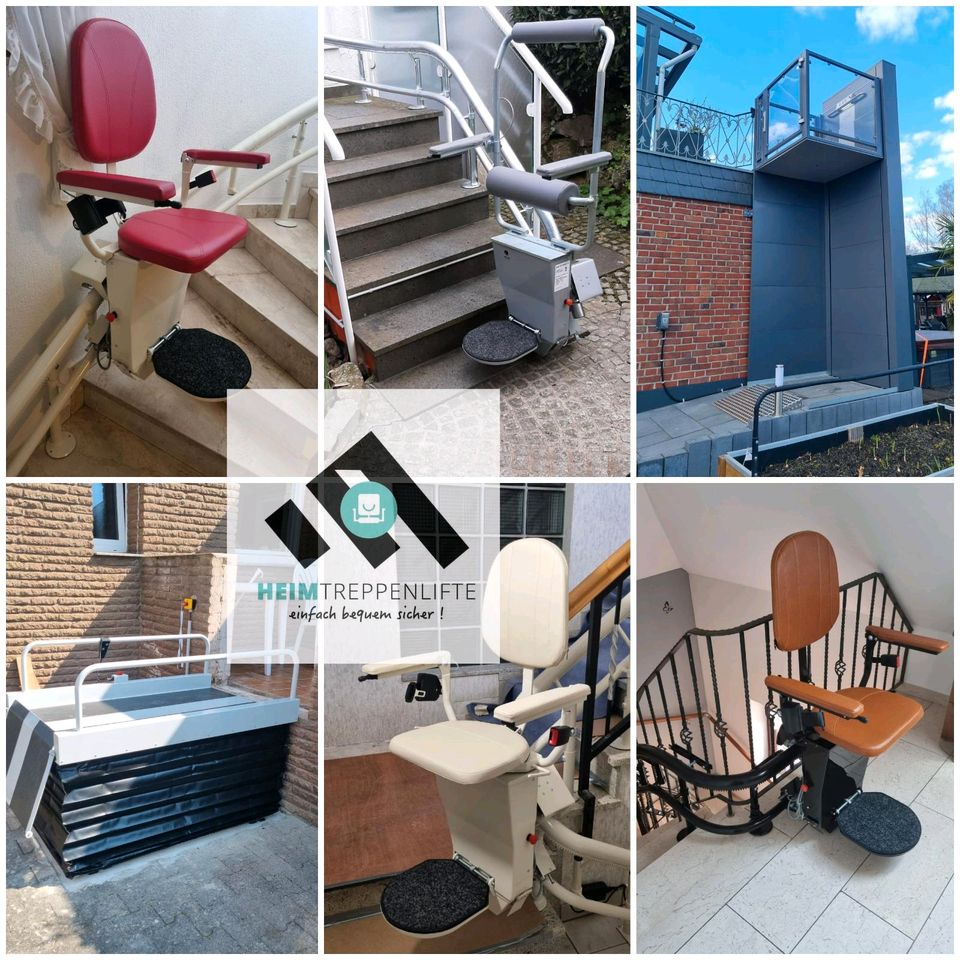 Günstiger Treppenlift , Sitzlift , Stehlift , Plattformlift,  Hublift , Aufzug,  Hebebühne gebraucht und neu mit Montage in Oldenburg