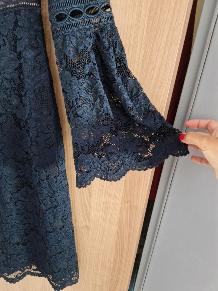 Kleid dunkelblau spitze - Apart in Schwerte