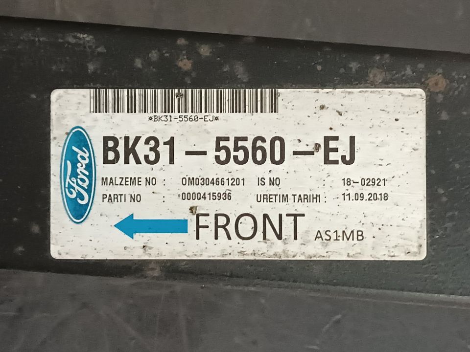 Blattfeder hinten Ford Transit  2.0 Bj.2018 BK31-5560-EJ in Vaihingen an der Enz