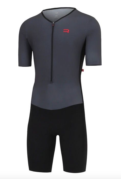 Finisseur Core Solid Kurzarm-Trisuit anthrazit/schwarz XXXL in Pfeffenhausen