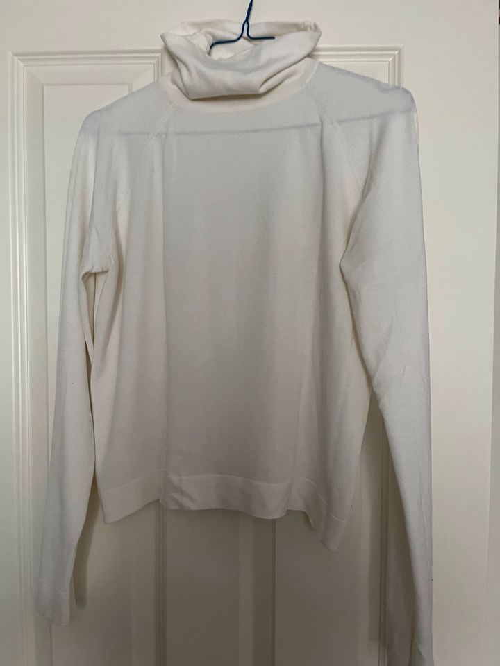 Opus Rollkragenpullover weiß Gr.36 in Tremsbüttel