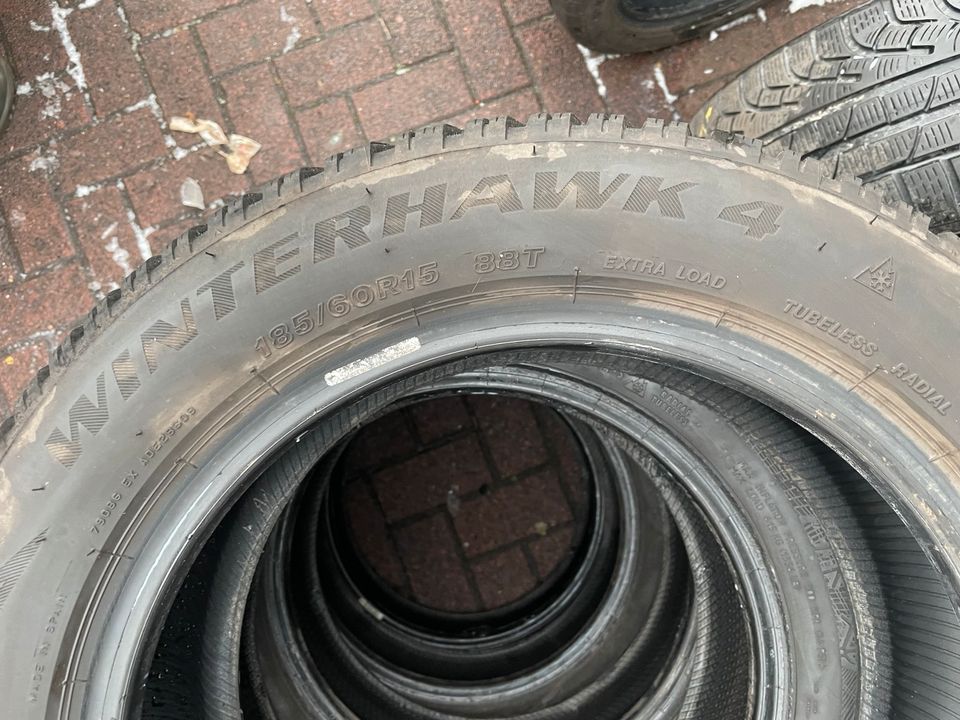 2stück 185/60R15 88T FIRESTONE WINTERHAWK4 DOT4021 in Stockstadt a. Main