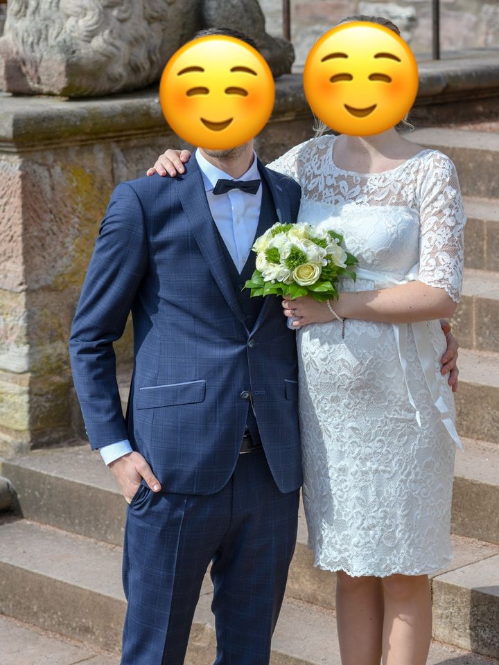 Umstandsbrautkleid Hochzeitskleid Mamarella in Arnstadt