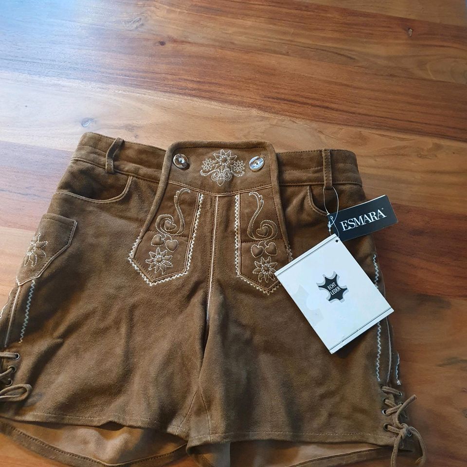 Lederhose Trachtenhose Gr. 36 -neu- in Rheinbach