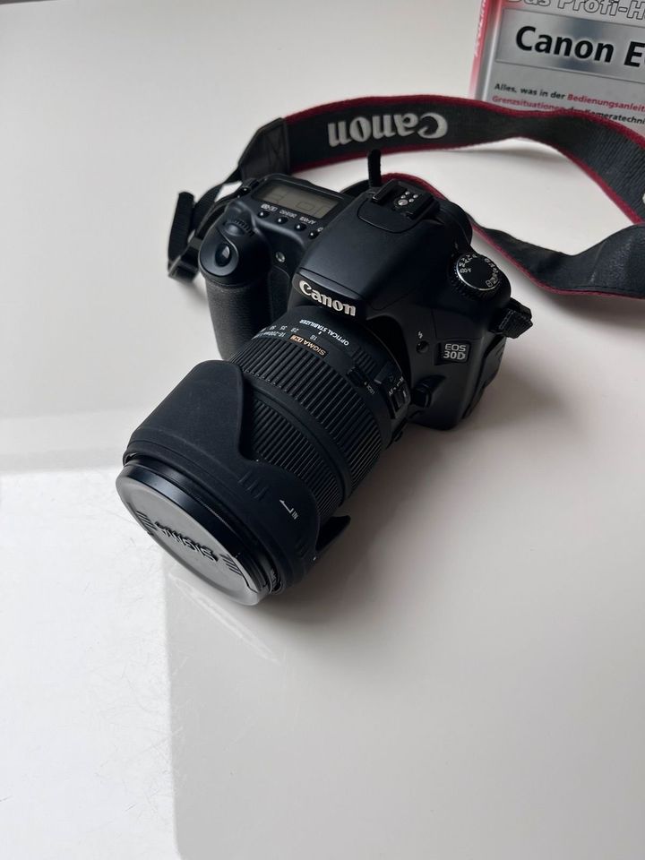 Canon EOS 30D + SIGMA DC 18-200mm + Zubehör in Ulm