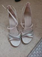 High Heels, Sandaletten, creme Baden-Württemberg - Ravensburg Vorschau