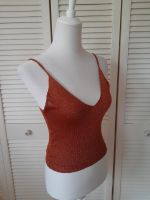 Party Top  mit Lurex, rotbraun gold, Rose D, Gr. M, neu Niedersachsen - Seevetal Vorschau