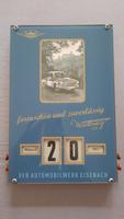 WARTBURG 311 DAUERKALENDER DREHKALENDER DDR VEB EISENACH IFA Sachsen - Erlau Vorschau