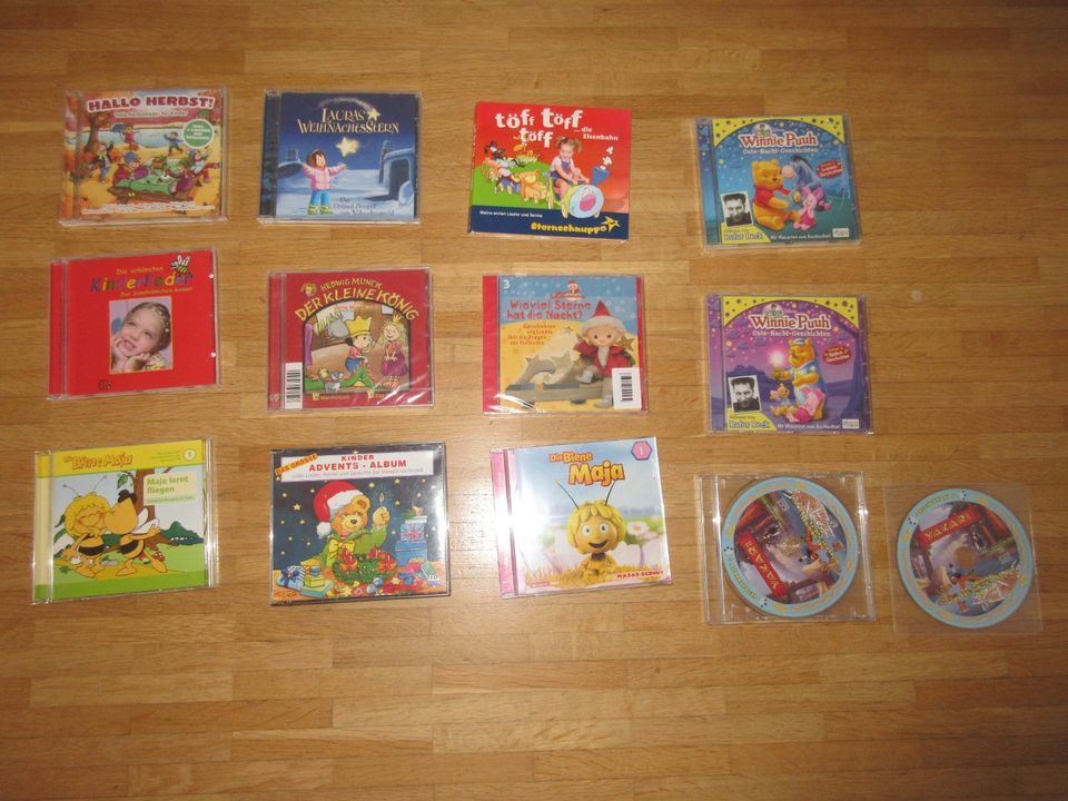 9-Tlg. Kinder CD, Winnie Puh, Kinderlieder, Yakari, Biene Maja in Köln