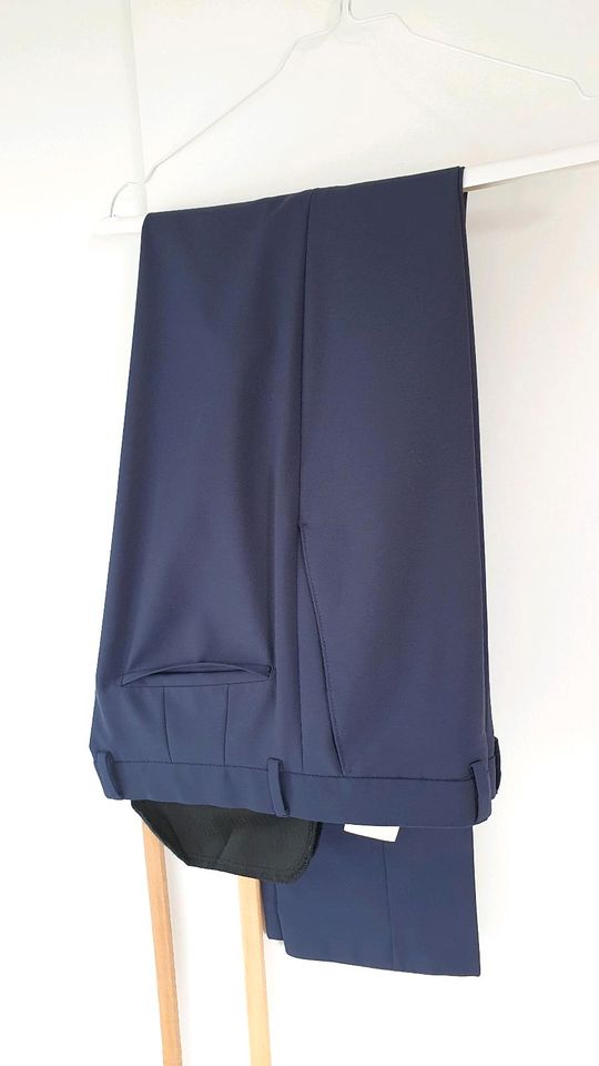 Strellson Anzug Hose Anzughose - Madden Gr. 52 slim fit - blau in Köln