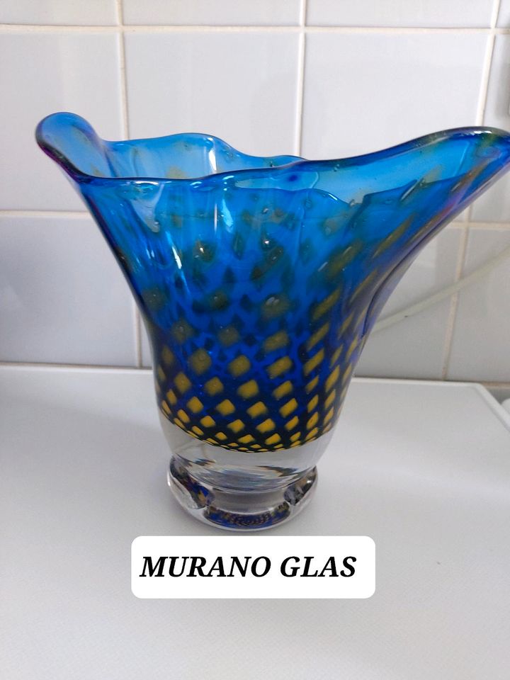 MURANO VASEN《  RETRO 》 GLASS  SELTENHEIT in Detmold