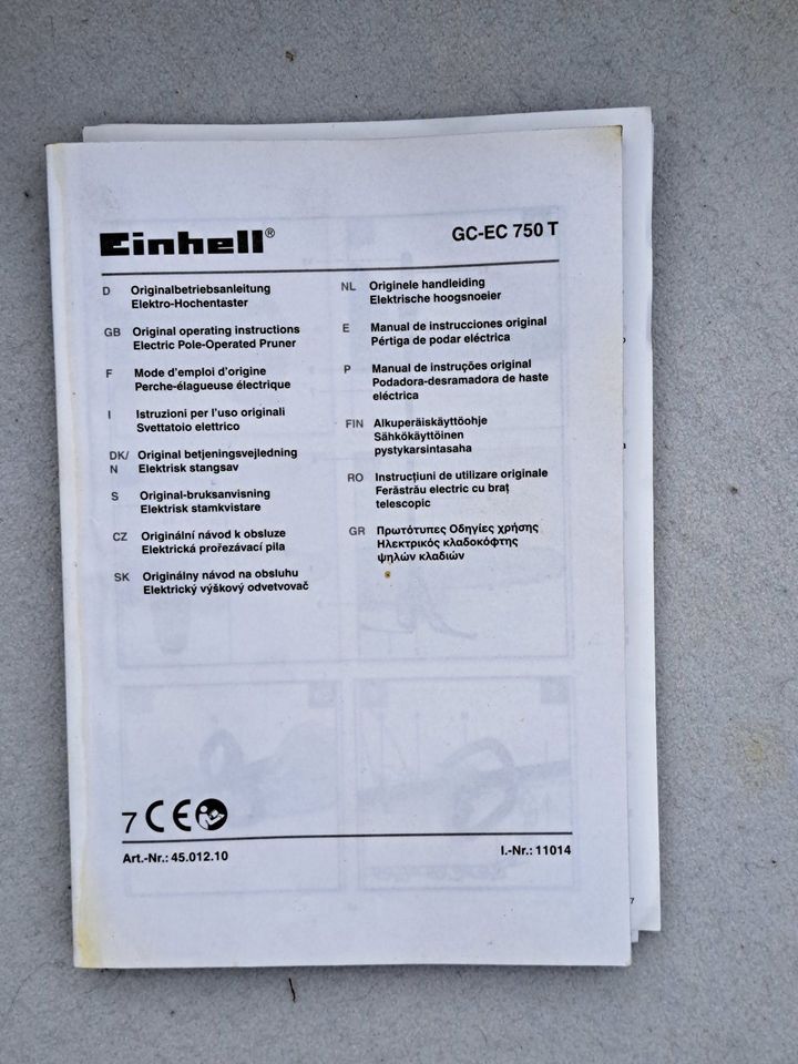 Einhell Elektro-Hochentaster in Leipzig