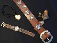 Trachtenschmuck Gürtel Leder Tracht Accessoire Bayern - Ergolding Vorschau