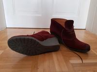 GABOR Schnürstiefeletten bordeaux 41 42 wie Neu Velourleder Leipzig - Gohlis-Nord Vorschau