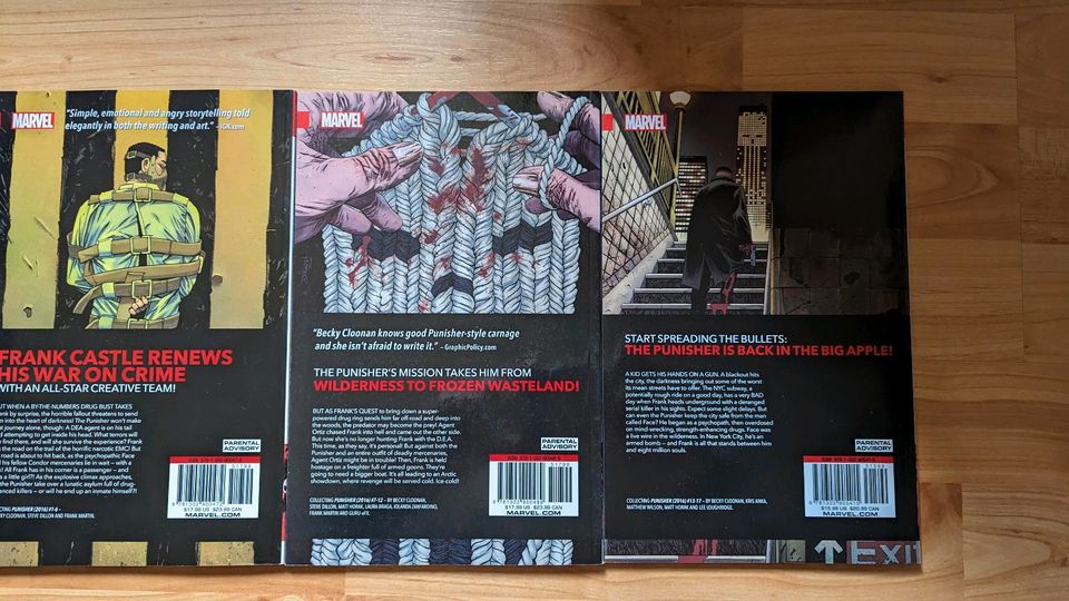 Punisher 1-3 Marvel Comics komplett in Hürth