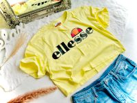 NEU ELLESSE T-Shirt Shirt 164 XS 34 Oberteil Top cropped gelb Baden-Württemberg - Karlsruhe Vorschau