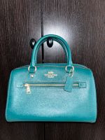 COACH Rowan Satchel Deep Turquoise - Handtasche Bielefeld - Bielefeld (Innenstadt) Vorschau