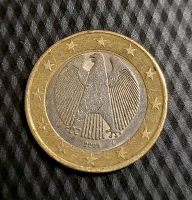 1€ Münze Deutschland Bundesadler Fehlprägung Bayern - Aschaffenburg Vorschau