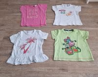 4 süße T-Shirts für Mädchen Größe 74/80 Nordrhein-Westfalen - Leichlingen Vorschau
